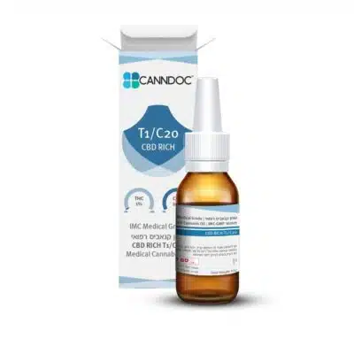 שמן קנדוק CBD T1/C20
