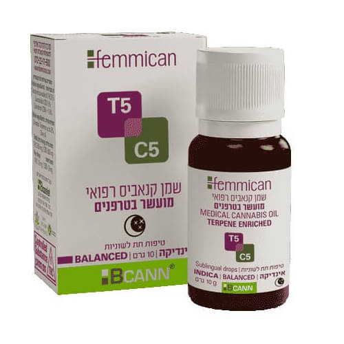 שמן פמיקאן (femmican oil) אינדיקה t5/c5