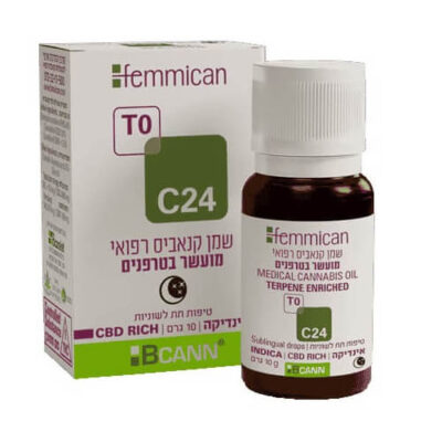 שמן פמיקאן (femmican oil) אינדיקה t0/c24
