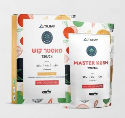 אריזת מאסטר קוש (Master Kush) - אינדיקה T20/C4