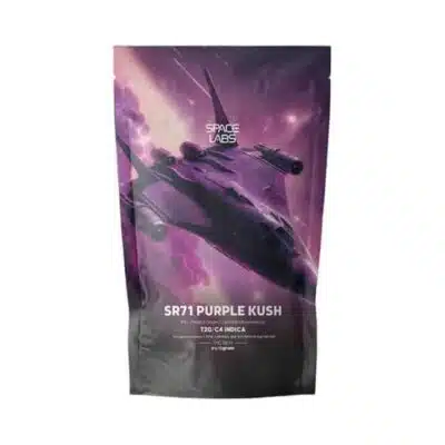 אריזת שקית אס אר 71 פרפל קוש (SR71 Purple Kush) - אינדיקה T20/C4