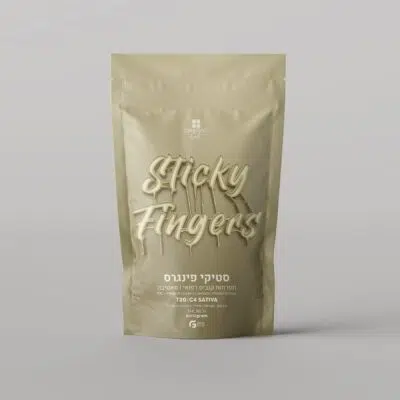 אריזת סטיקי פינגרס (Sticky Fingers) - סאטיבה T20/C4