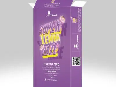 אריזת סופר למון הייז (Super Lemon Haze) – סאטיבה T15/C3 - פוטמר
