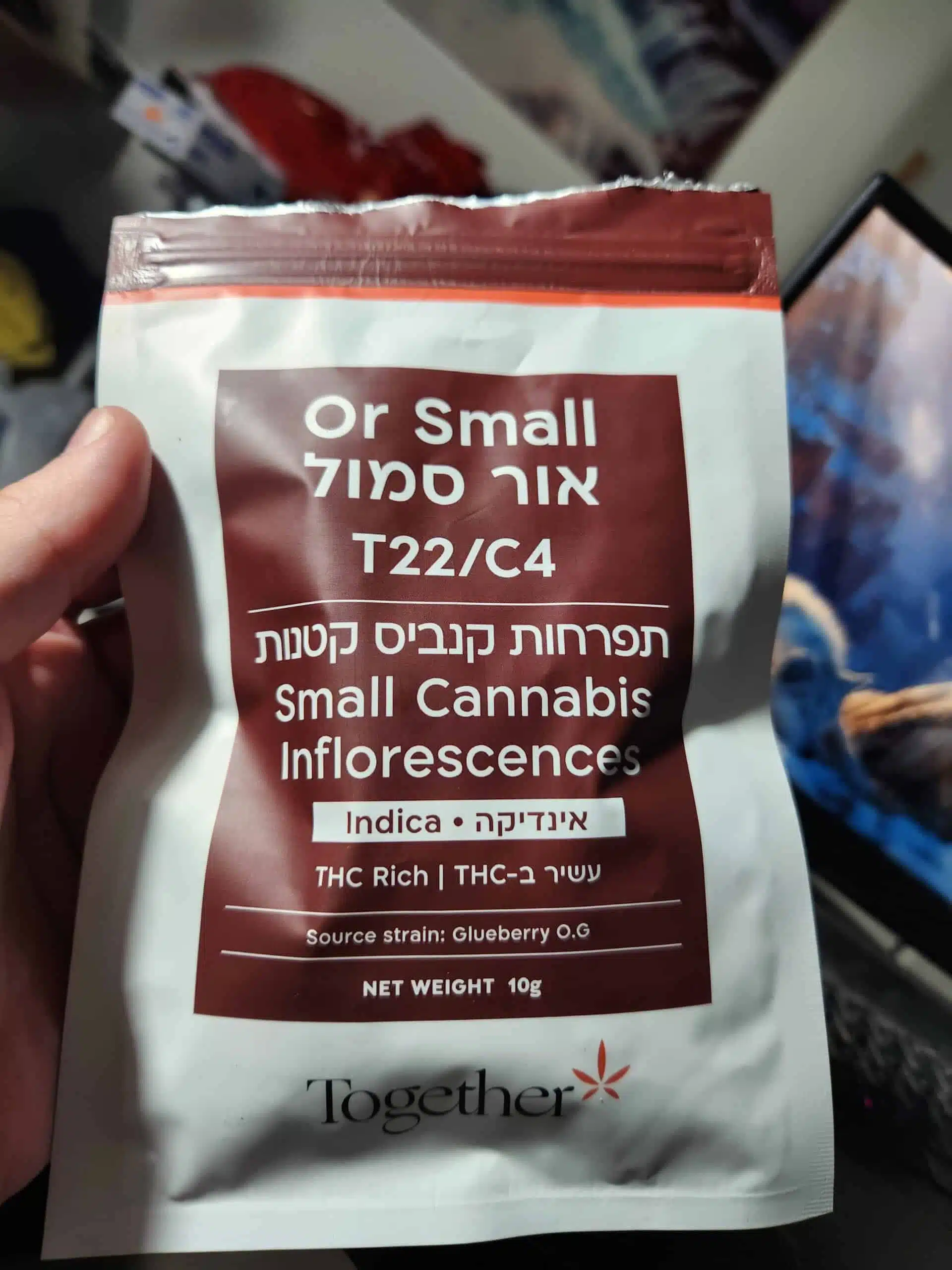 ⁦אור סמול (Or Small) - אינדיקה T22/C4⁩ – תמונה ⁦4⁩