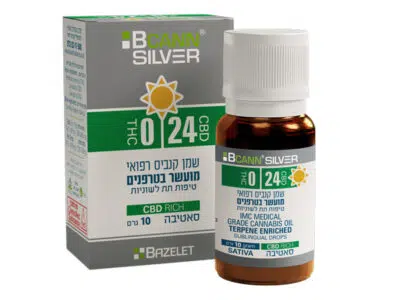 שמן ביקאן סילבר (Bcann Silver) - סאטיבה T0/C24