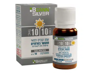 שמן ביקאן סילבר (Bcann Silver) - סאטיבה T10/C10