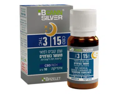שמן ביקאן סילבר (Bcann Silver) - אינדיקה T3/C15