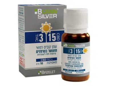 שמן ביקאן סילבר (Bcann Silver) - סאטיבה T3/C15