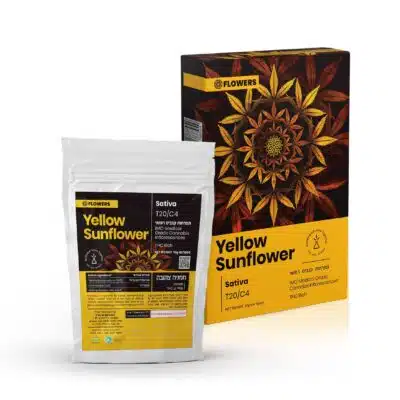 אריזת חמניה צהובה (Yellow Sunflower) - סאטיבה T20/C4