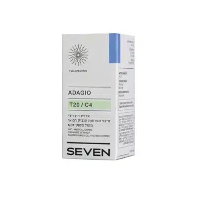 אריזת שמן אדג'יו (Adagio Oil) - היבריד T20/C4 - סבן מדוקאן