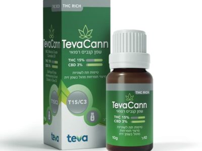 שמן TevaCann - היבריד T15/C3