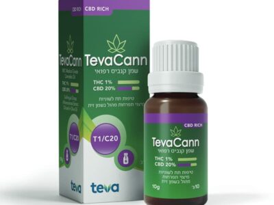 שמן TevaCann - היבריד T1/C20