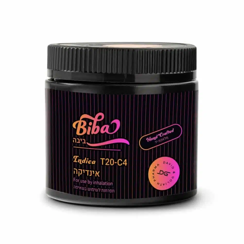 אריזת צנצנת ביבה (Biba) – אינדיקה T20C4