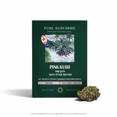 אריזת פינק קוש (Pink Kush) - אינדיקה T20/C4