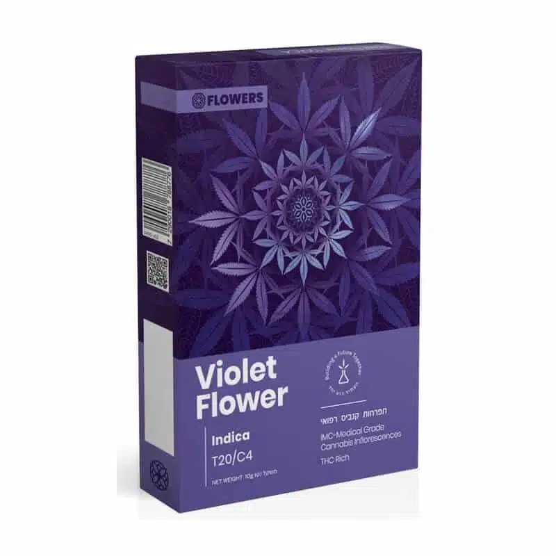ויולט פלאוור (Violet Flower) - אינדיקה T20/C4