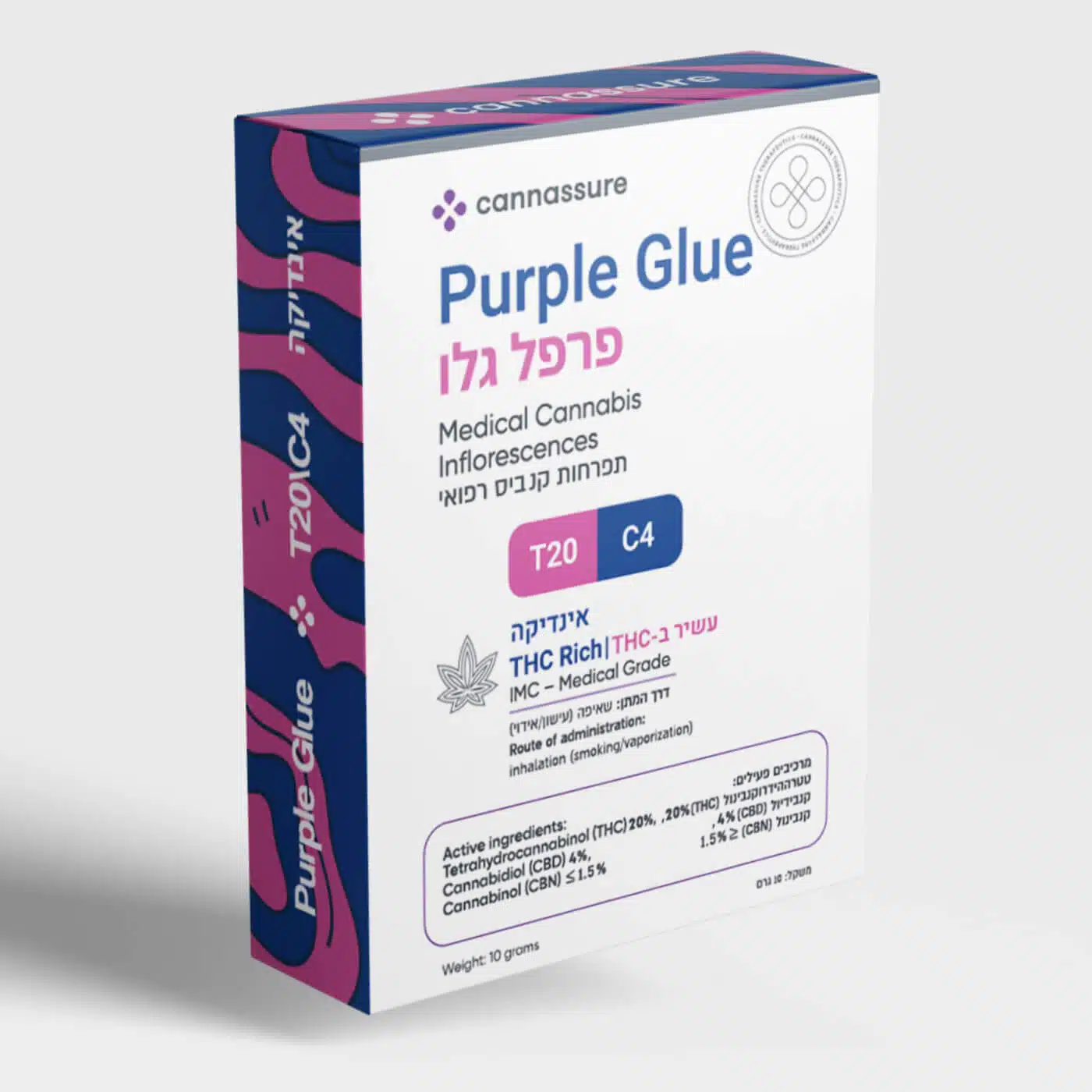 פרפל גלו (Purple Glue) - אינדיקה T20/C4