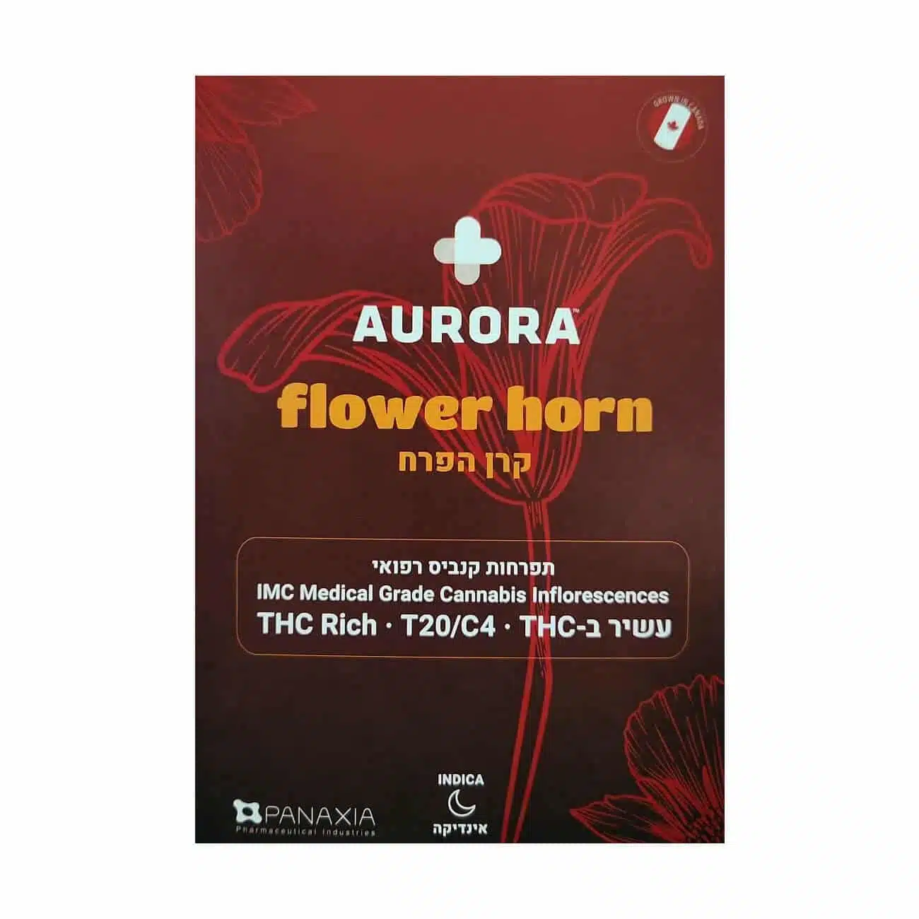 קרן הפרח (Flower Horn) - אינדיקה T20/C4