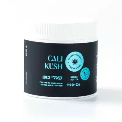אריזת צנצנת קאלי כוש (Kali Kush) – אינדיקה T20/C4