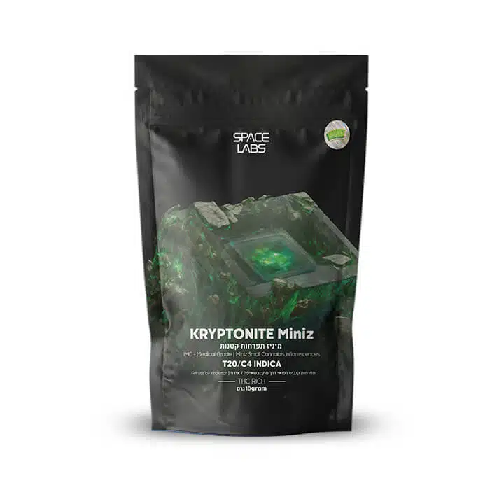אריזת שקית קריפטונייט מיניז (Kryptonite Miniz) - אינדיקה T20/C4