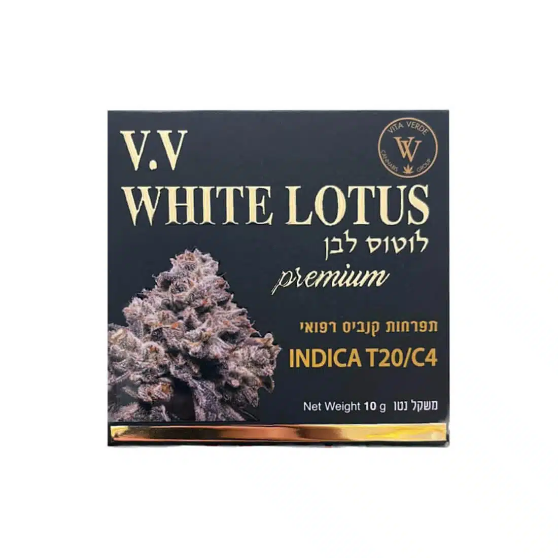 ווייט לוטוס לבן (white lotus) אינדיקה t20/c4