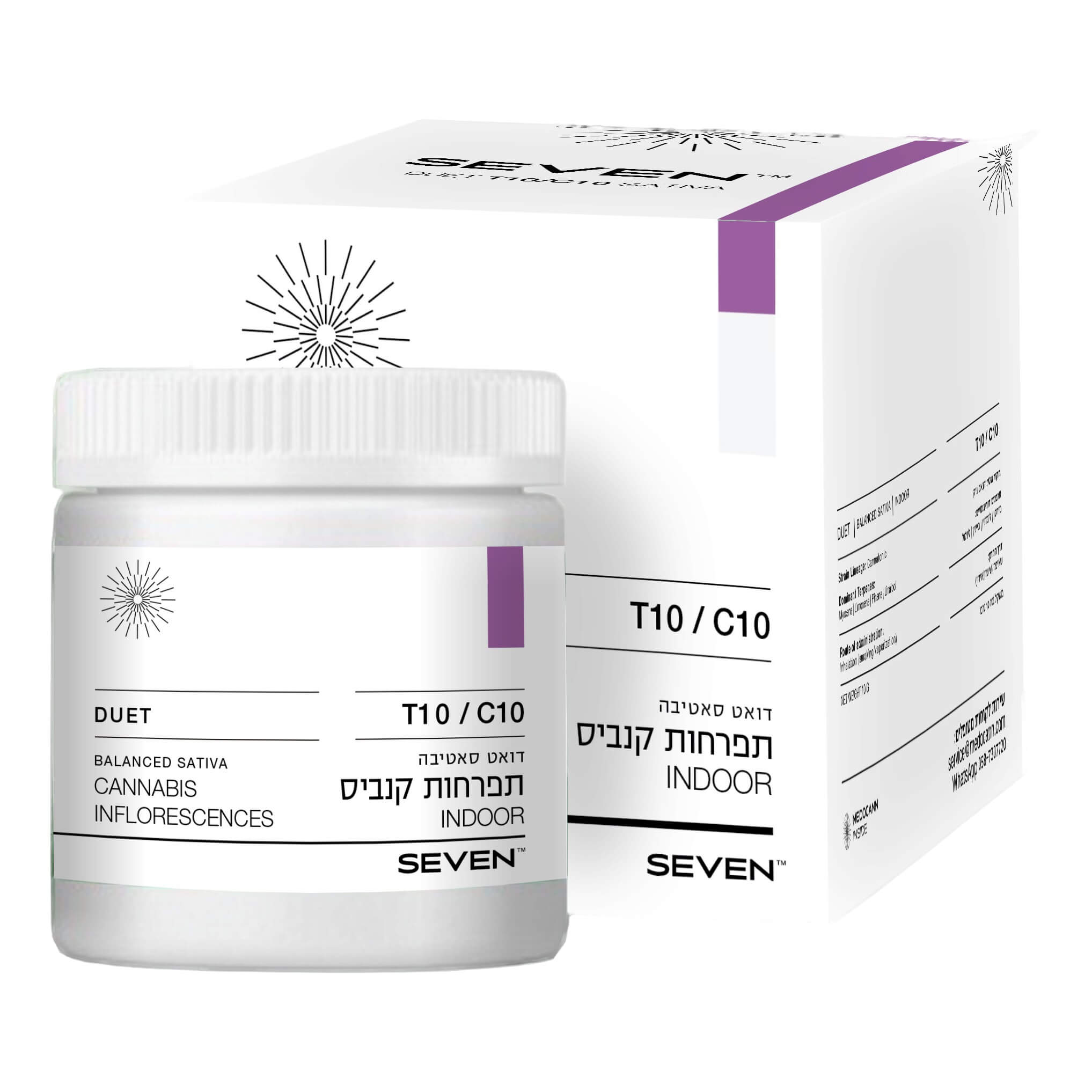 דואט (duet) סאטיבה t10/c10