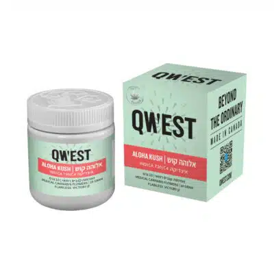 אלוהה קוש (aloha kush) קווסט (qwest) אינדיקה t20/c4