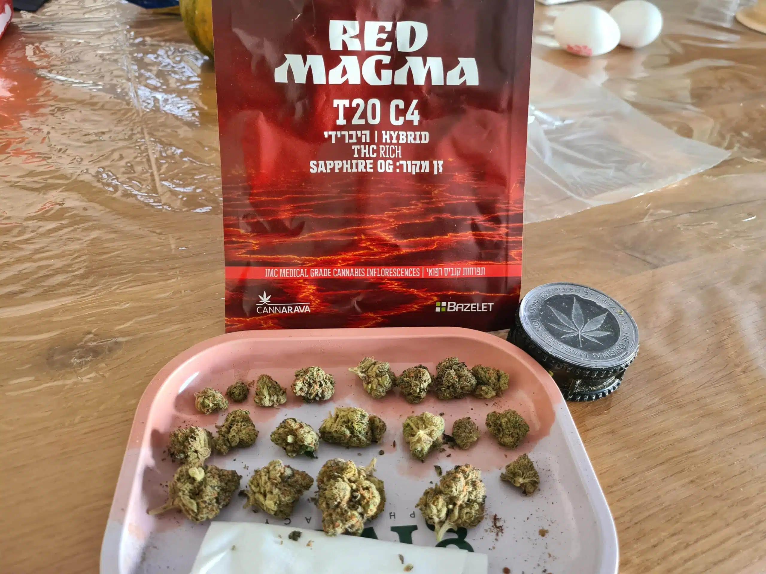 ⁦רד מגמה (Red Magma) - היבריד T22/C4⁩ – תמונה ⁦2⁩
