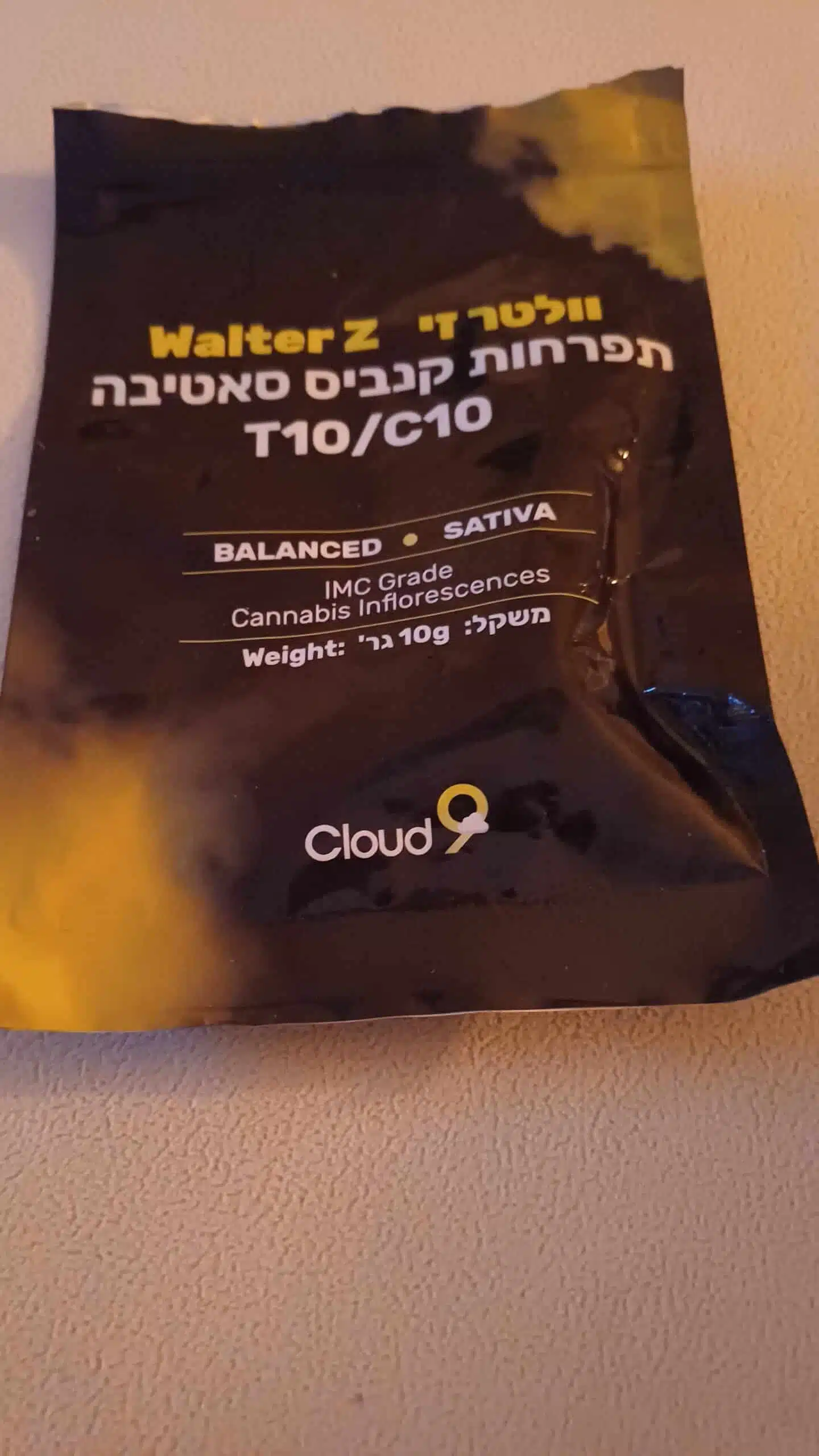 ⁦וולטר זי (Walter Z) - סאטיבה T10/C10⁩ – תמונה ⁦3⁩