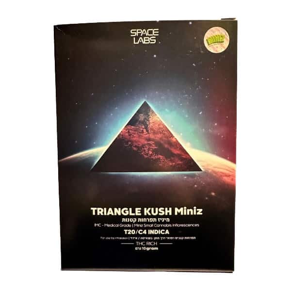 אריזת טריאנגל קוש מיניז (Triangle Kush Miniz) - אינדיקה T20/C4