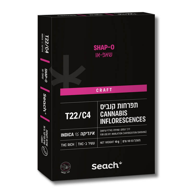 אריזת שאפ-או (Shap-O) - אינדיקה T22/C4