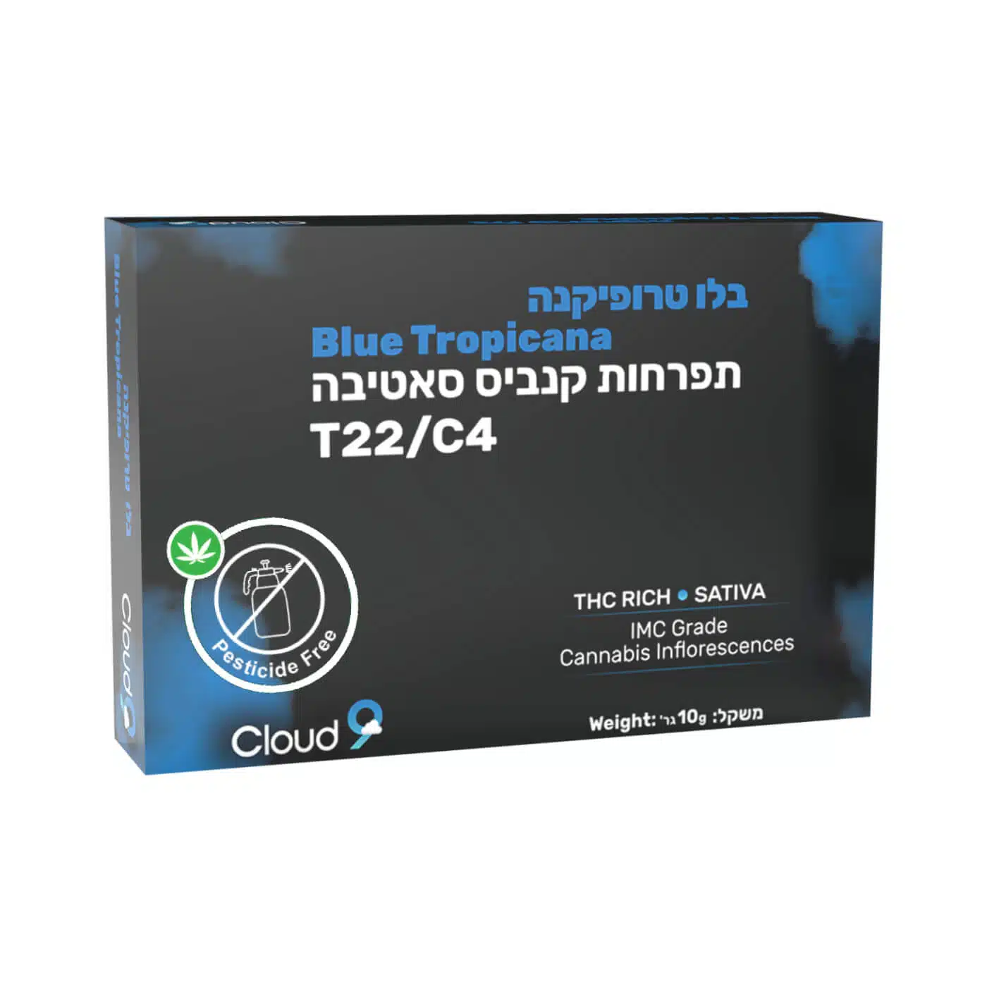 בלו טרופיקנה (Blue Tropicana) - סאטיבה T22/C4