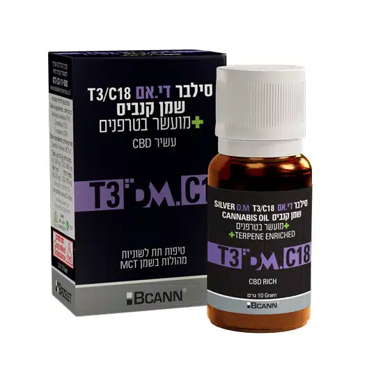 שמן ביקאן סילבר די.אם (Bcann Silver DM) - היבריד T3/C18