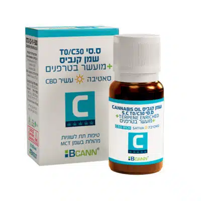 שמן ס.סי (S.C) - ספיישל סי - סאטיבה T0/C30