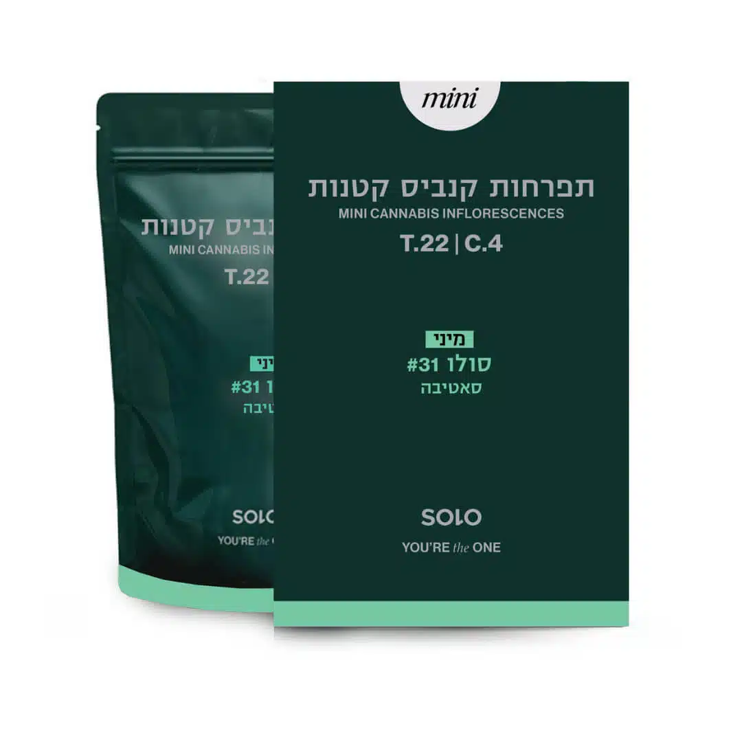 סולו #31 מיני (solo #31 mini) סאטיבה t22/c4