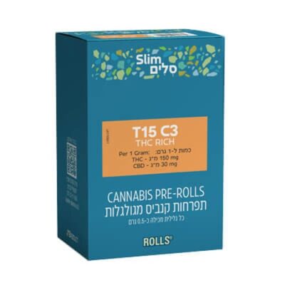 גליליות סלים (slim rolls) היבריד t15/c3
