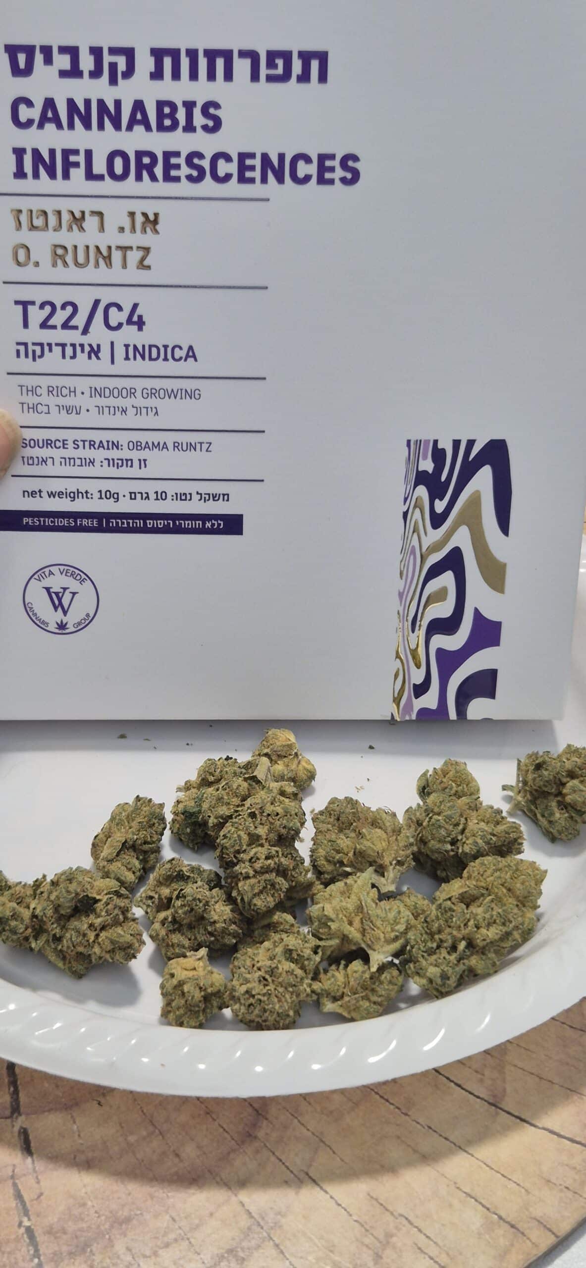 או.ראנטז (o.runtz) אינדיקה t22/c4