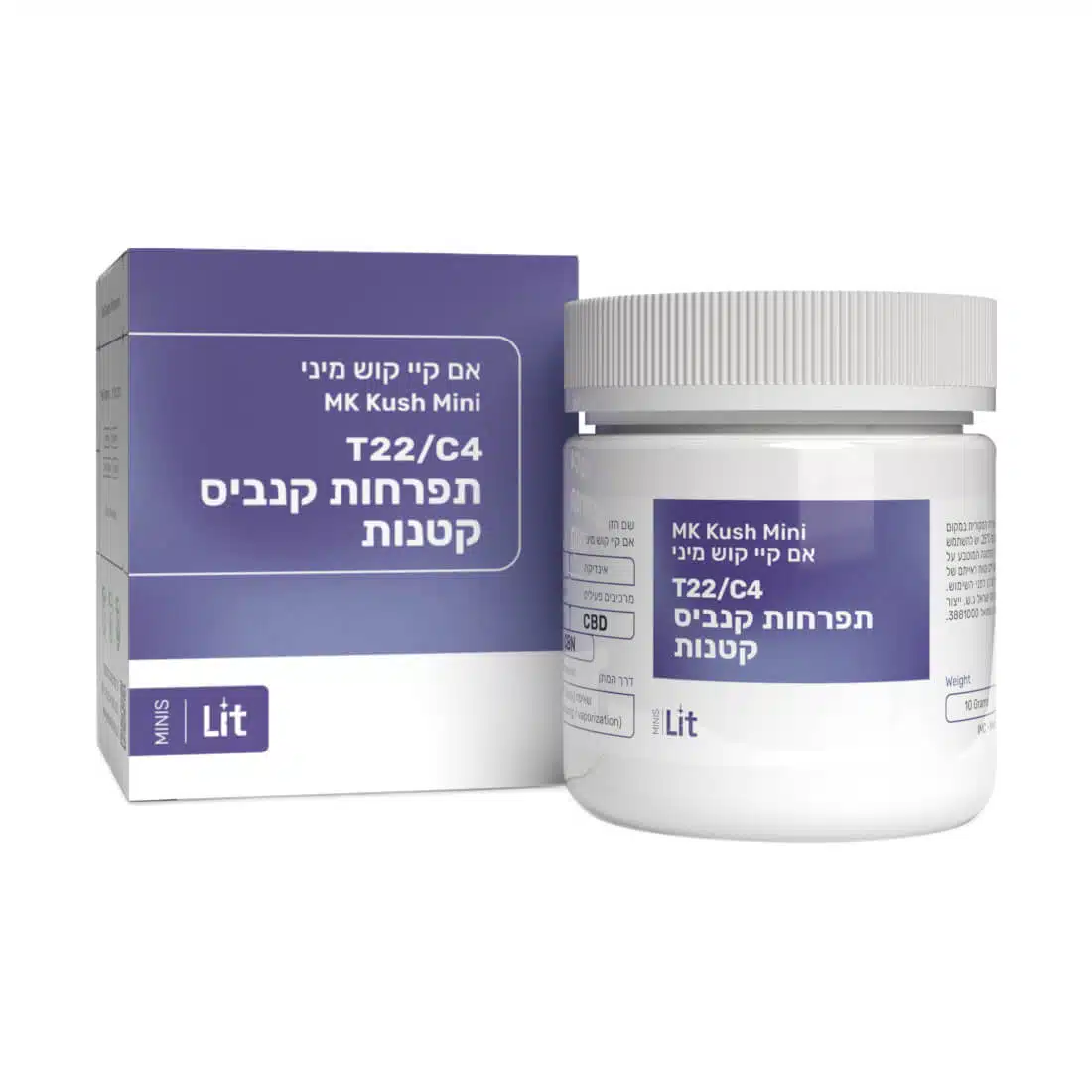אם.קיי קוש מיני (mk kush mini) אינדיקה t22/c4