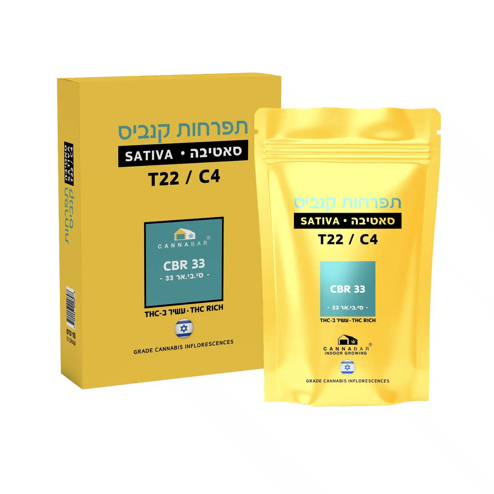סי בי אר 33 (cbr 33) סאטיבה t22/c4