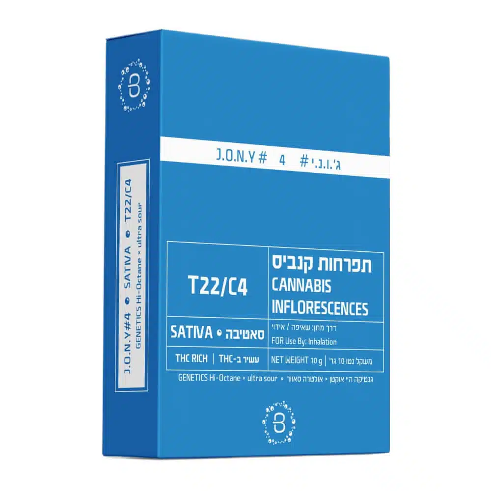 ג'.ו.נ.י #4 (j.o.n.y #4) סאטיבה t22/c4