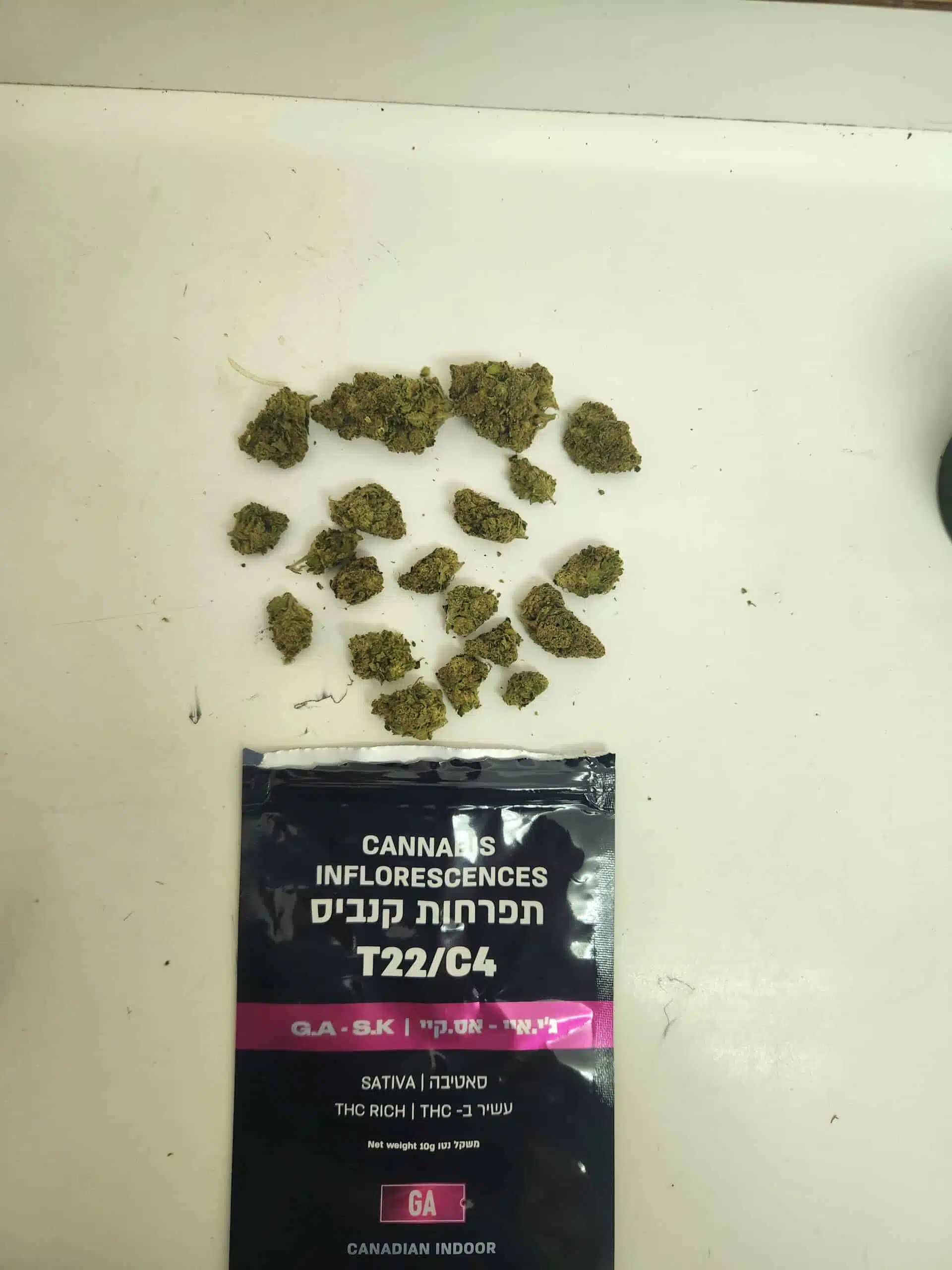 ⁦ג'י.איי - אס.קיי (G.A - S.K) - סאטיבה T22/C4⁩ – תמונה ⁦3⁩