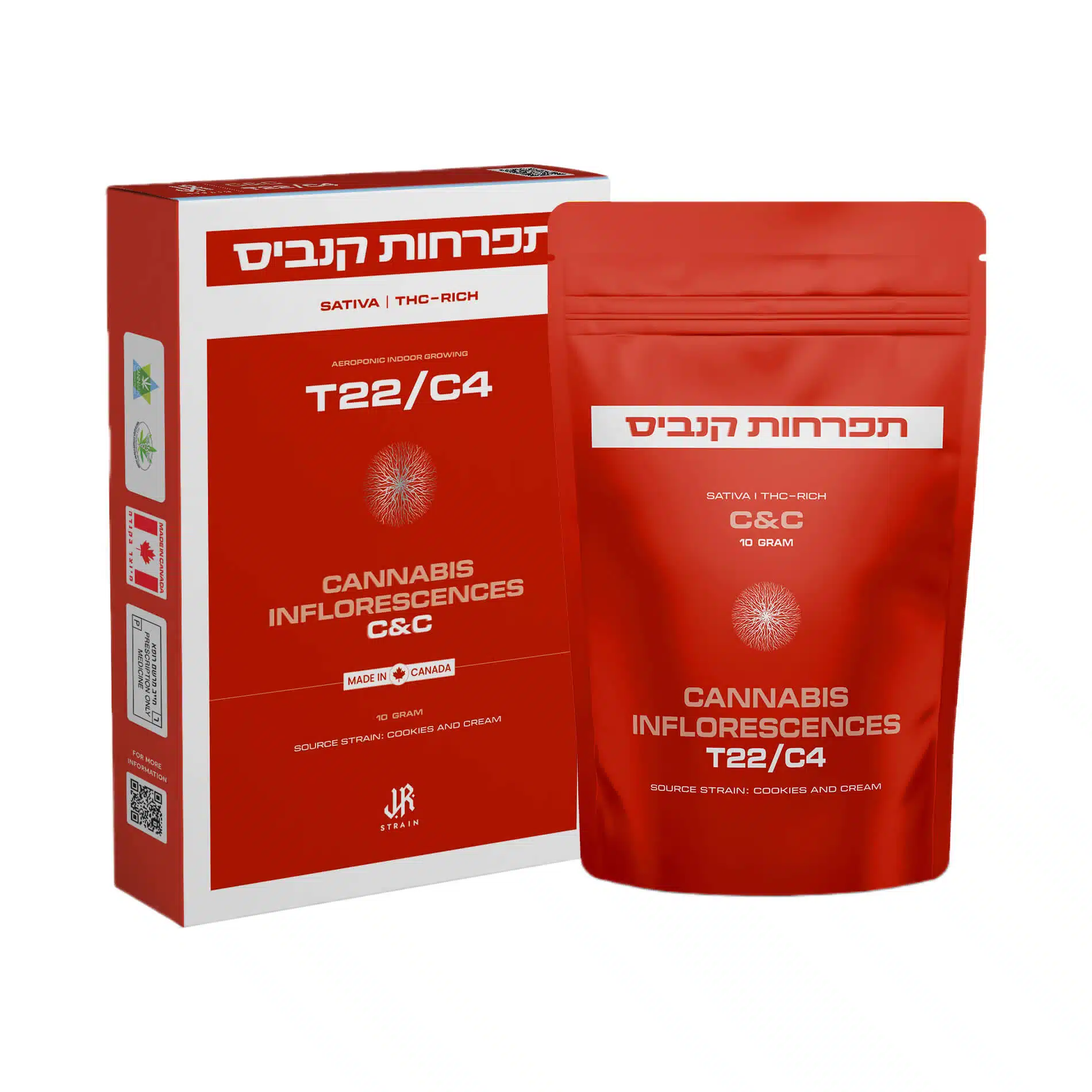 סי&סי (c&c) סאטיבה t22/c4
