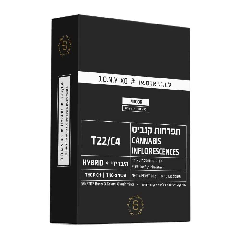ג'.ו.נ.י אקס.או (j.o.n.y xo) היבריד t22/c4