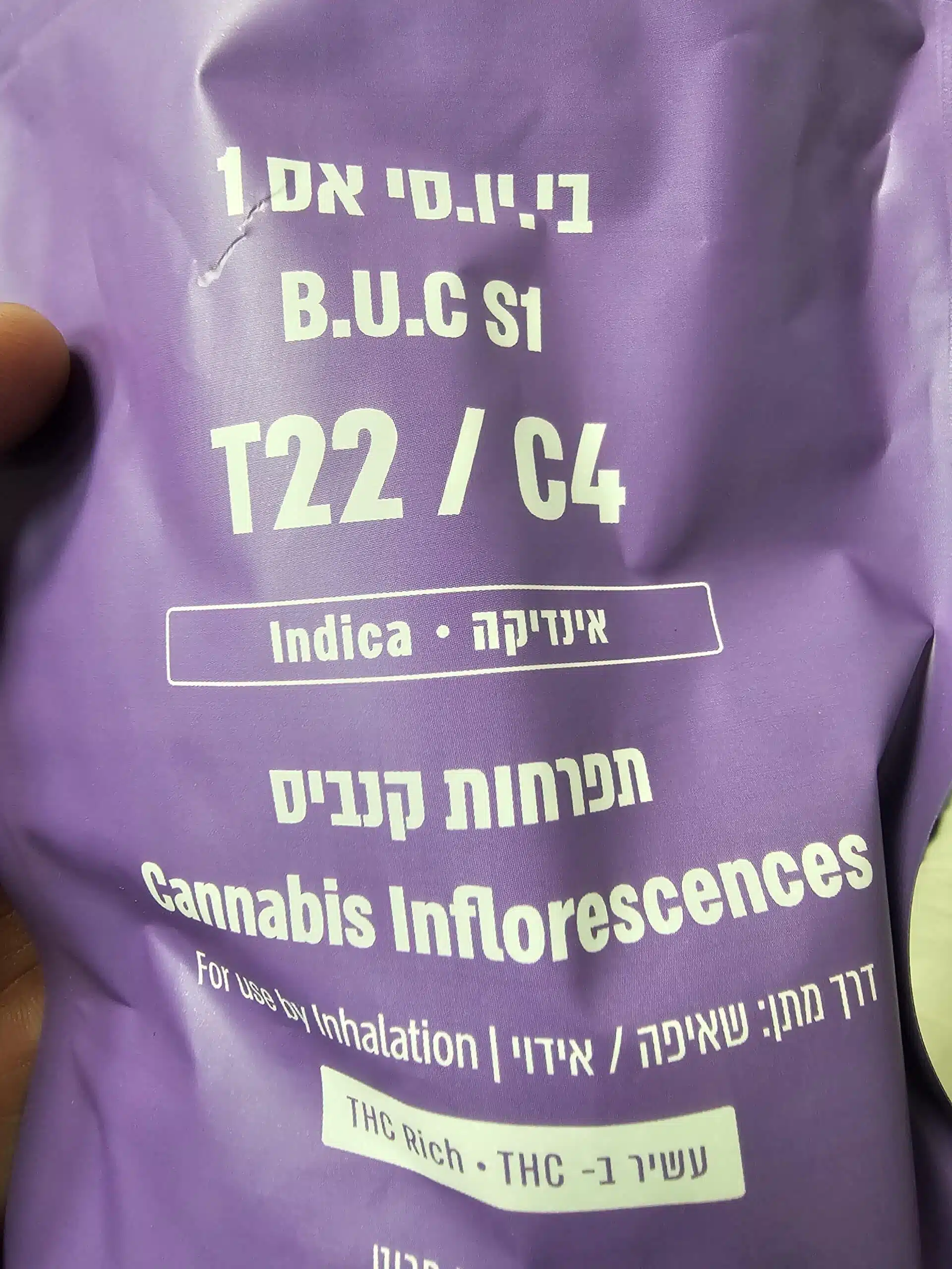 ⁦בי.יו.סי אס 1 (B.U.C S1) - אינדיקה T22/C4⁩ – תמונה ⁦7⁩