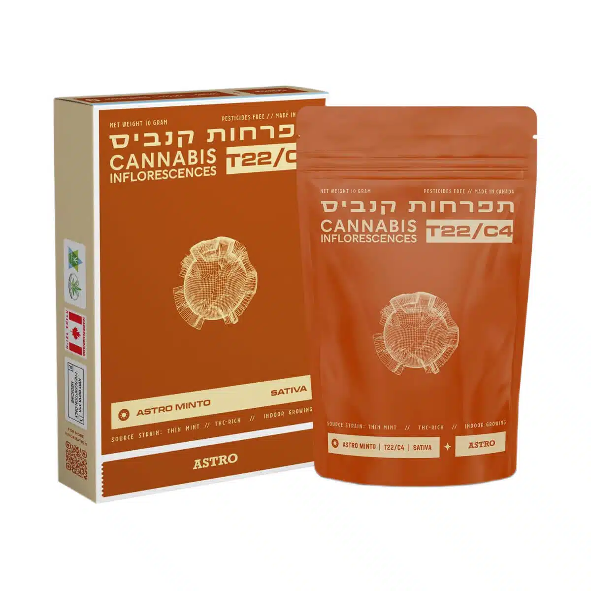 אסטרו מינטו (astro minto) סאטיבה t22/c4