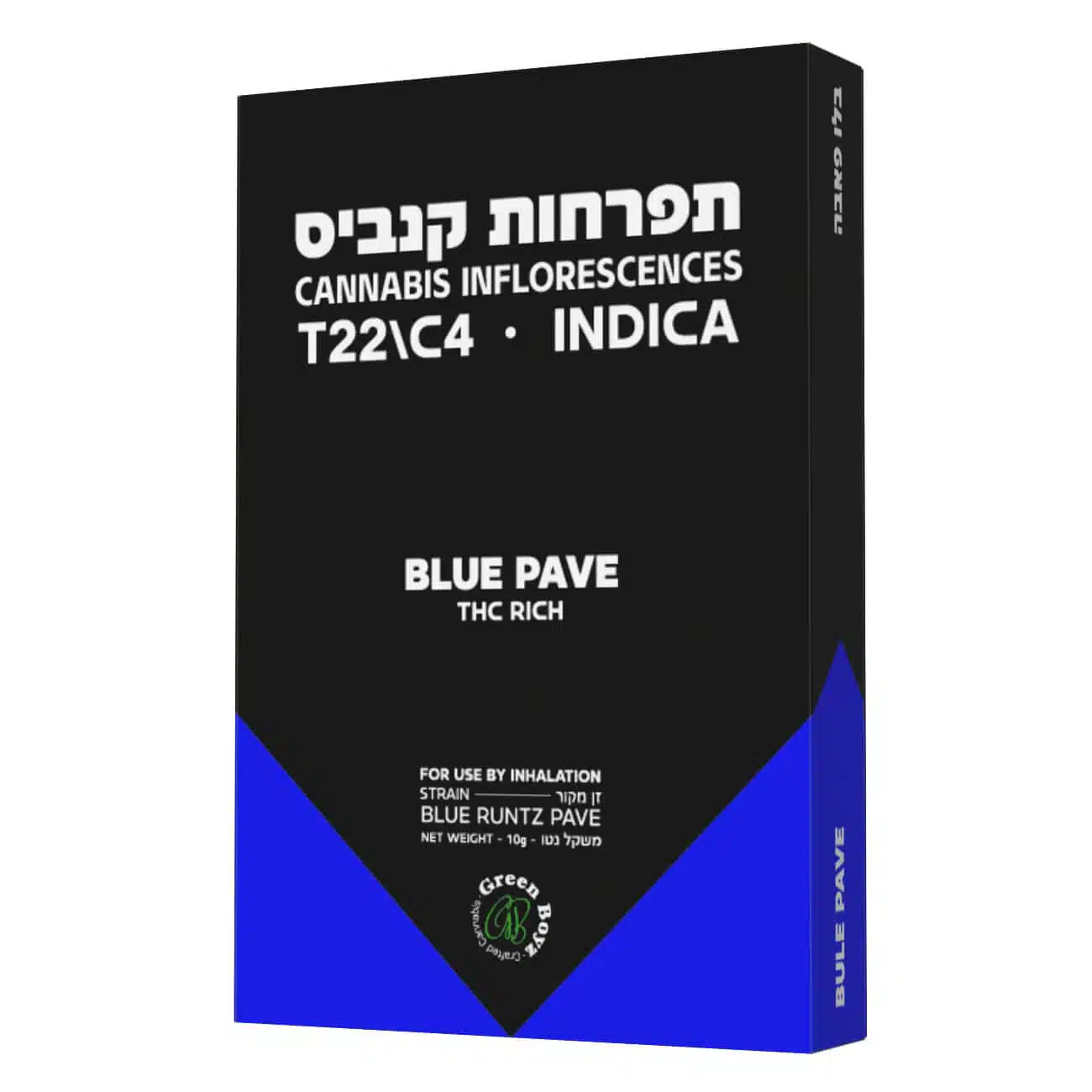 אריזת בלו פאבה (Blue Pave) - אינדיקה T22/C4