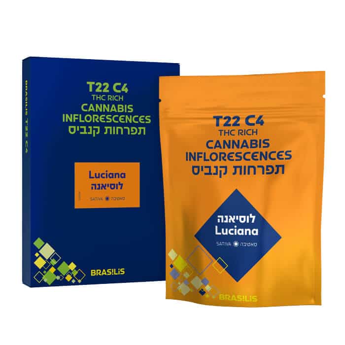 אריזת לוסיאנה (Luciana) - סאטיבה T22/C4