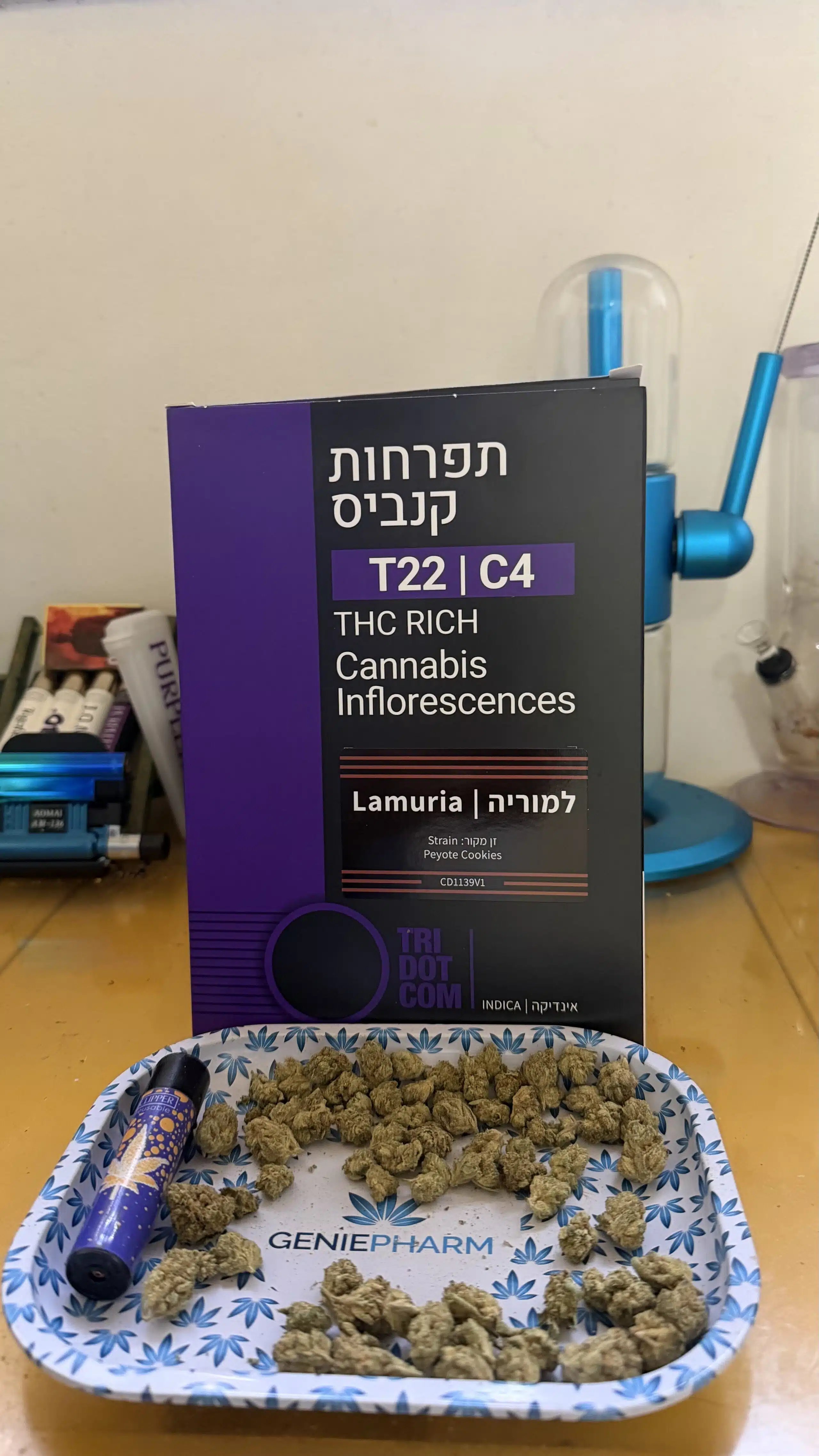 למוריה (lamuria) אינדיקה t22/c4