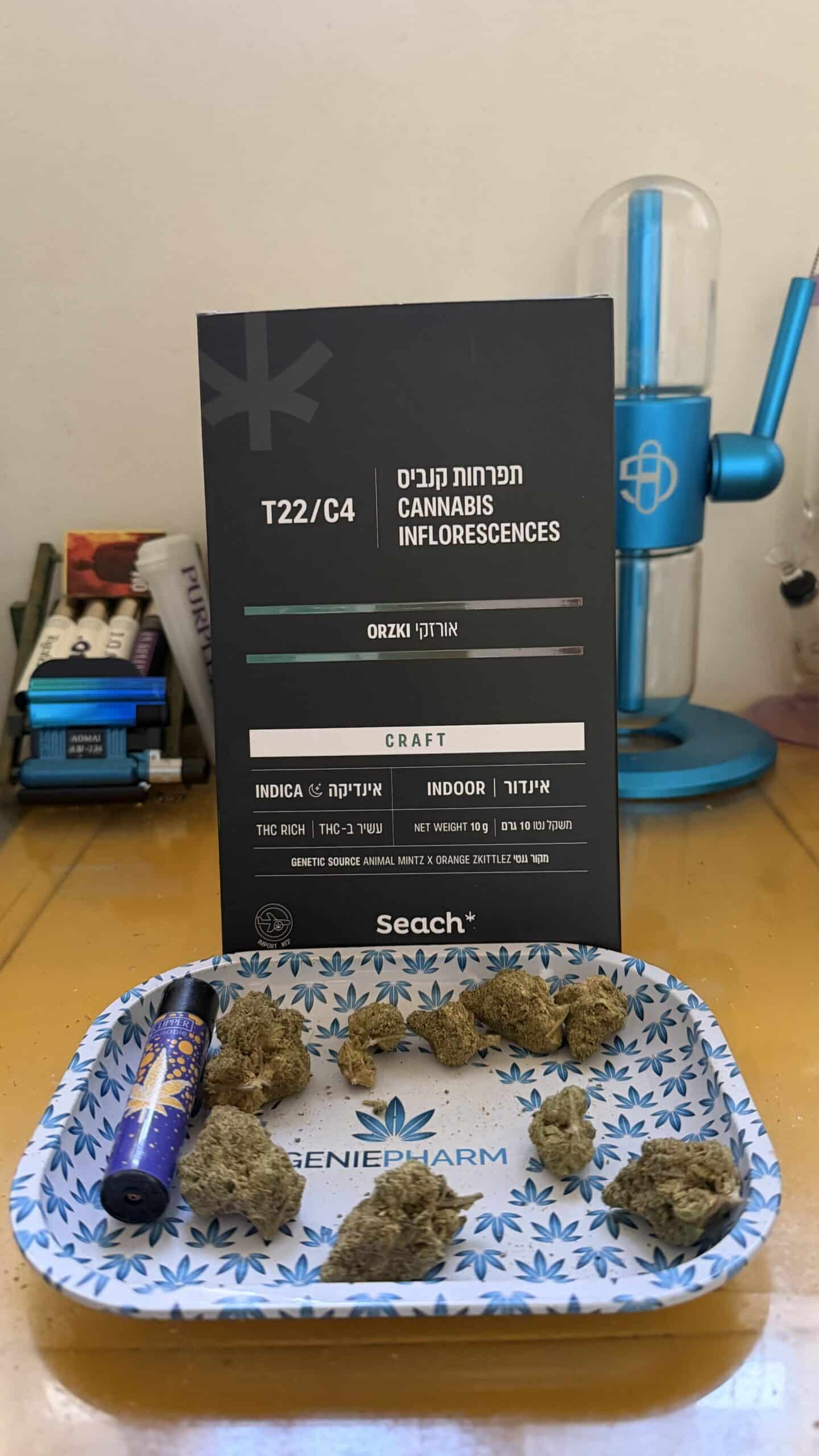 אורזקי (orzki) אינדיקה t22/c4