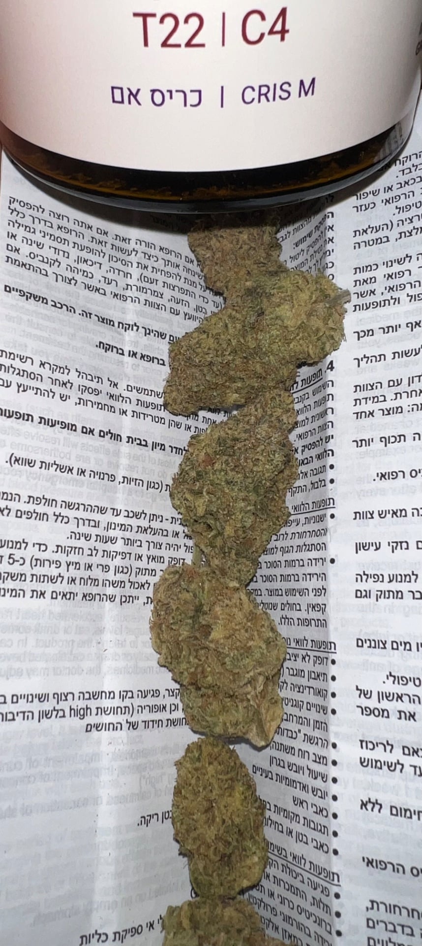 כריס אם (cris m) אינדיקה t22/c4