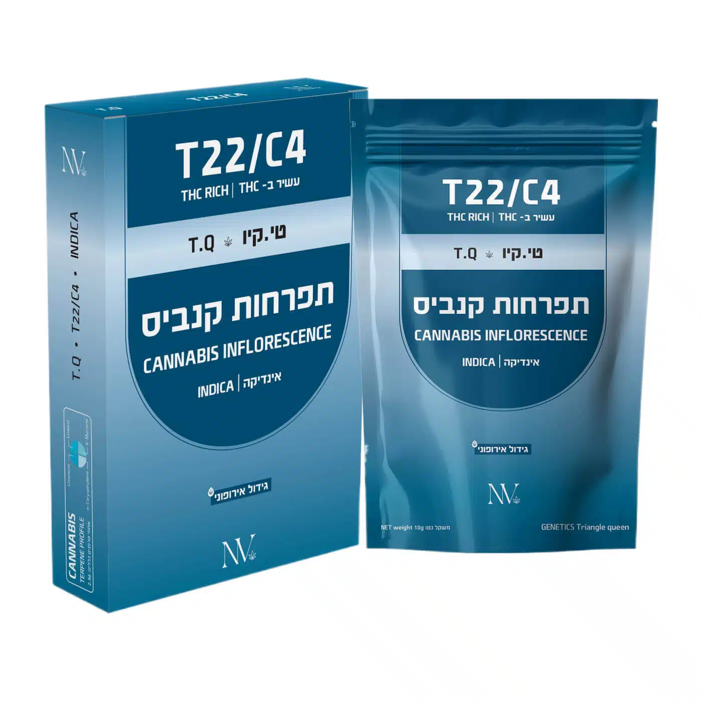 אריזת טי.קיו (T.Q) - אינדיקה T22/C4